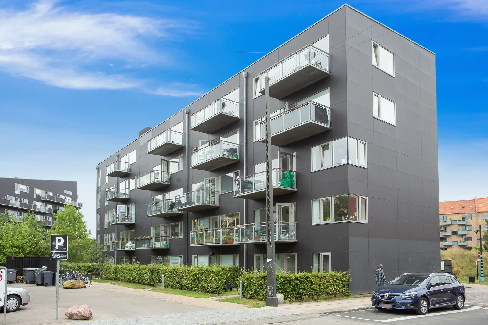 apartment Lys 3-værelses lejlighed med altan i Nordvest
