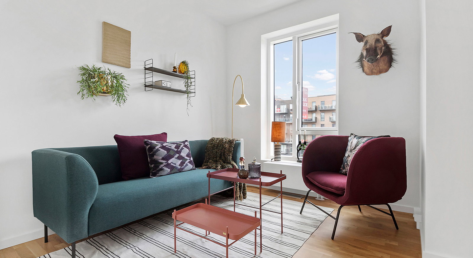 Visual presentation of the listing
