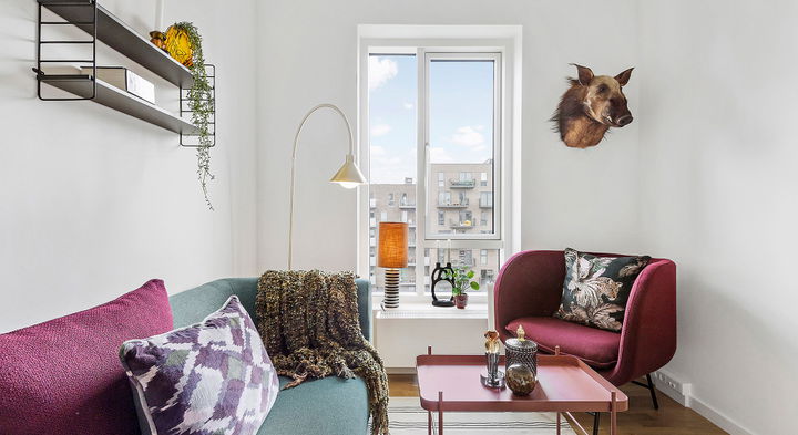 Bright 2-room apartment with large balcony - Else Alfelts Vej, København S - 3