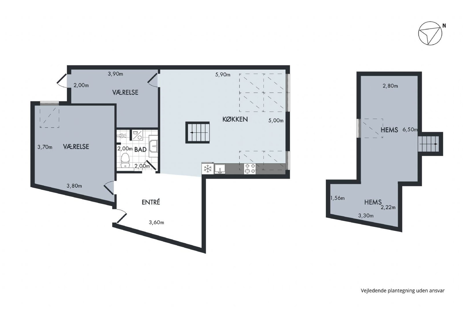 Visual presentation of the listing