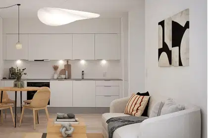 Visual presentation of the listing