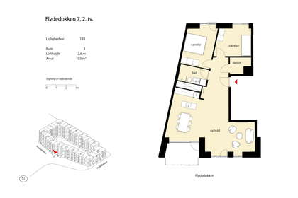 Visual presentation of the listing
