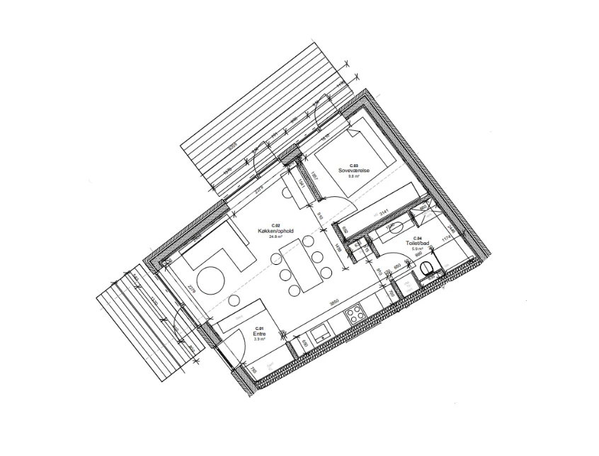 Visual presentation of the listing
