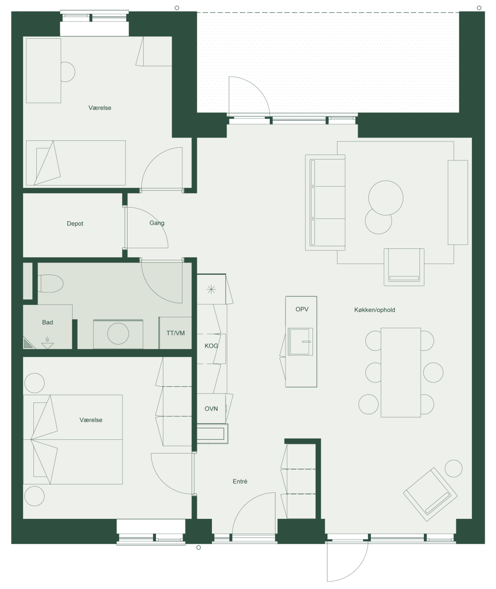 Visual presentation of the listing