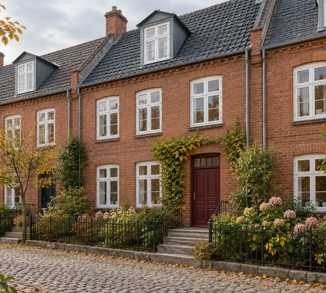 townhouse Smukt rækkehus med klassisk karakter