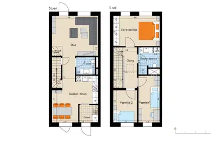 Visual presentation of the listing