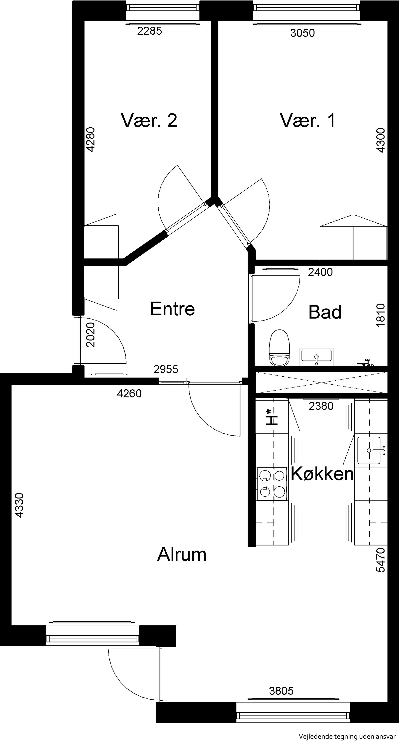 Visual presentation of the listing