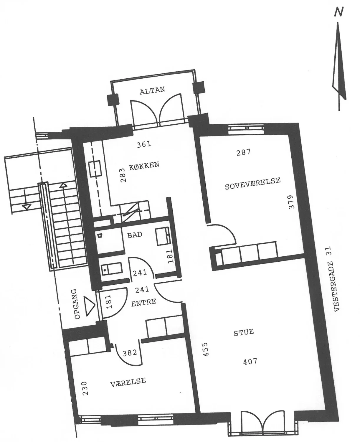 Visual presentation of the listing
