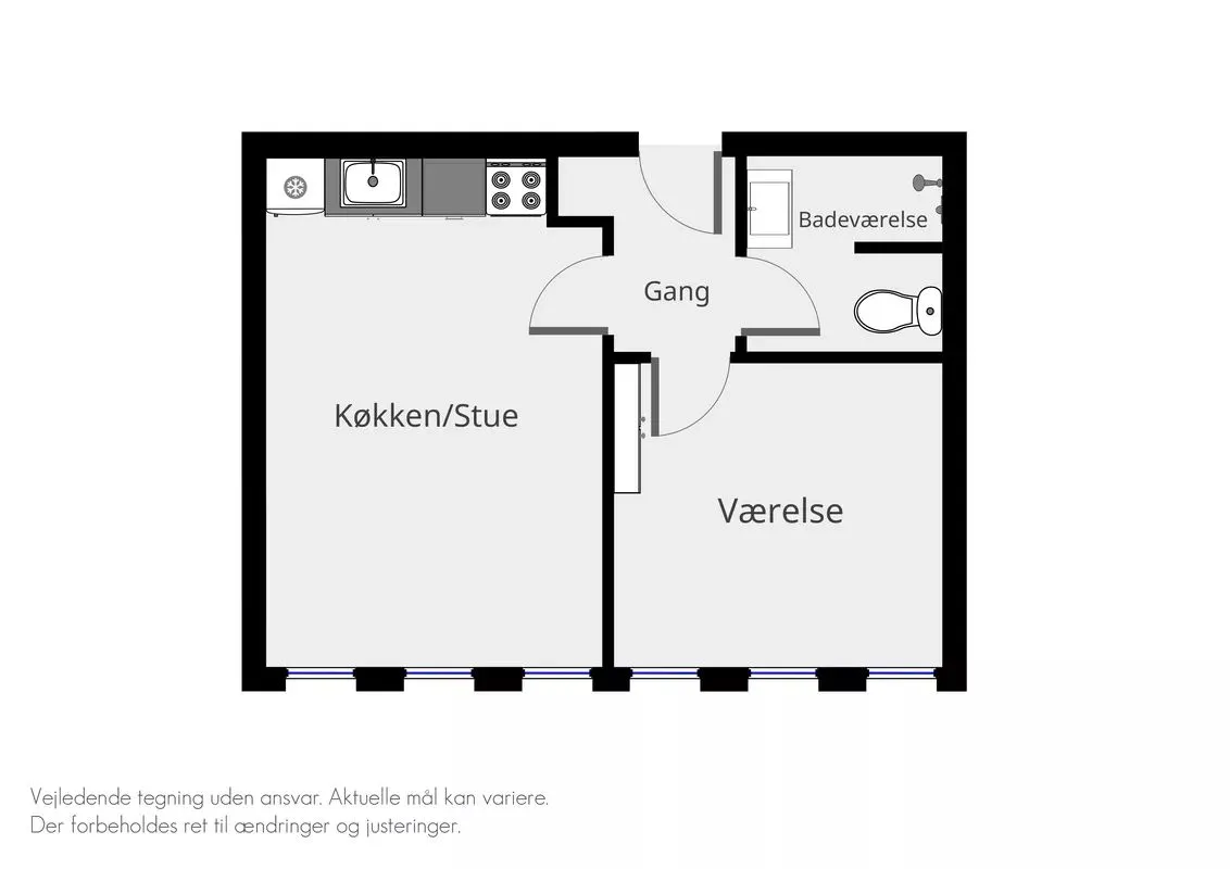 Visual presentation of the listing