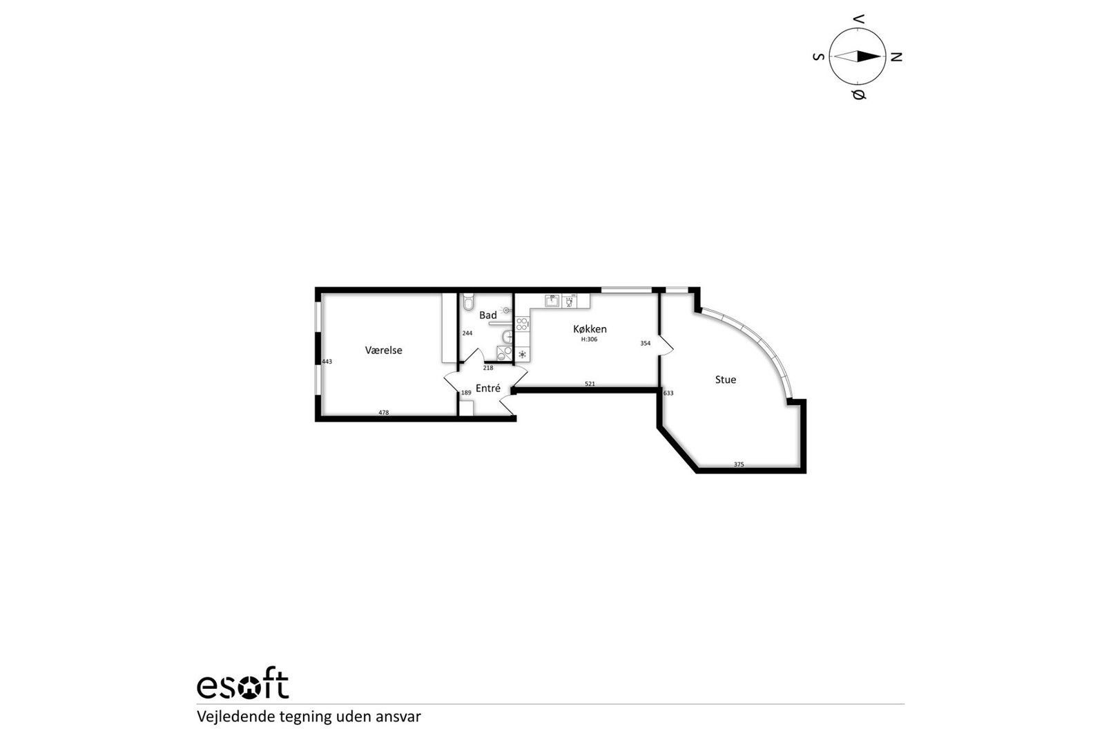 Visual presentation of the listing
