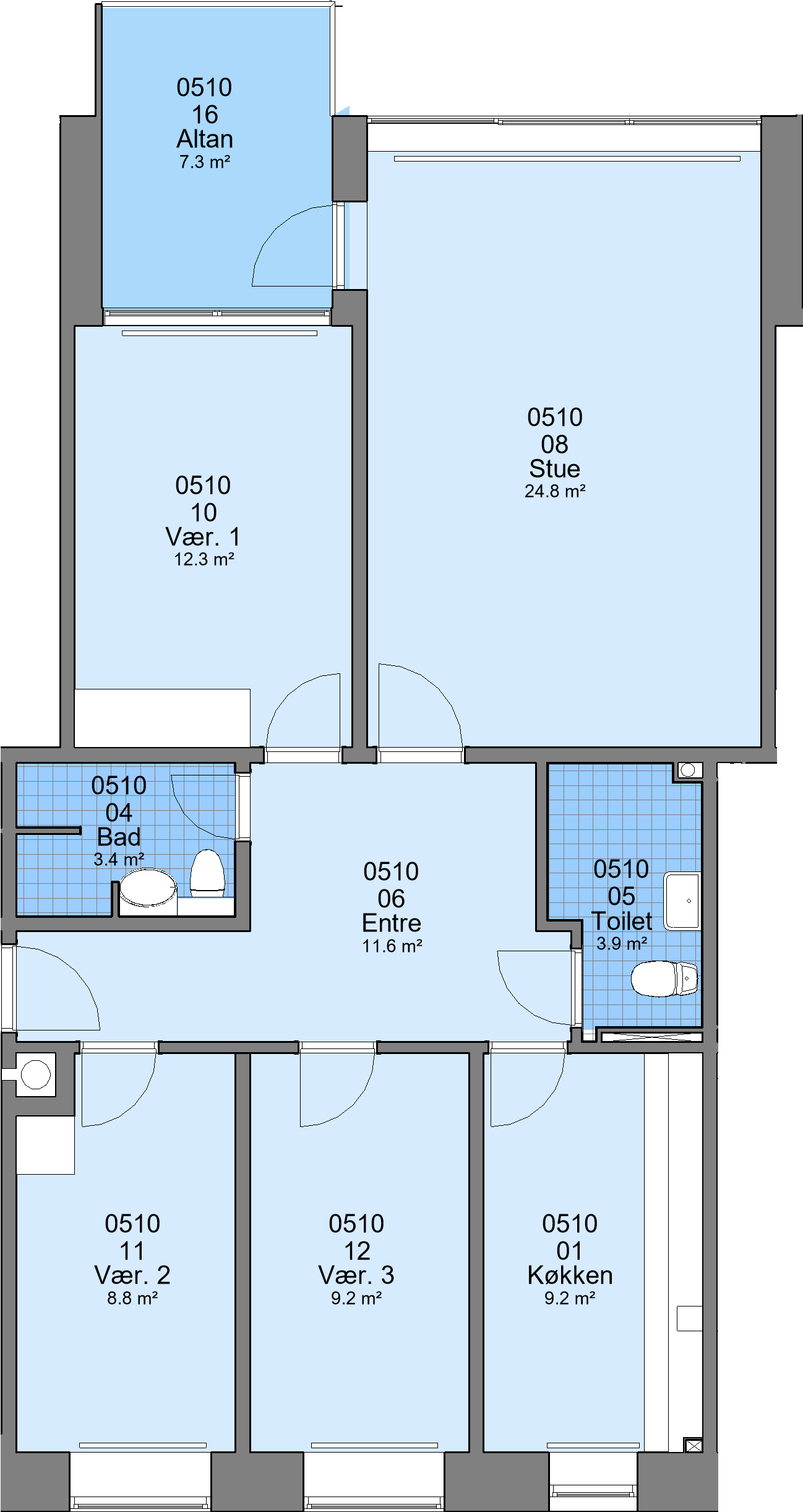 Visual presentation of the listing