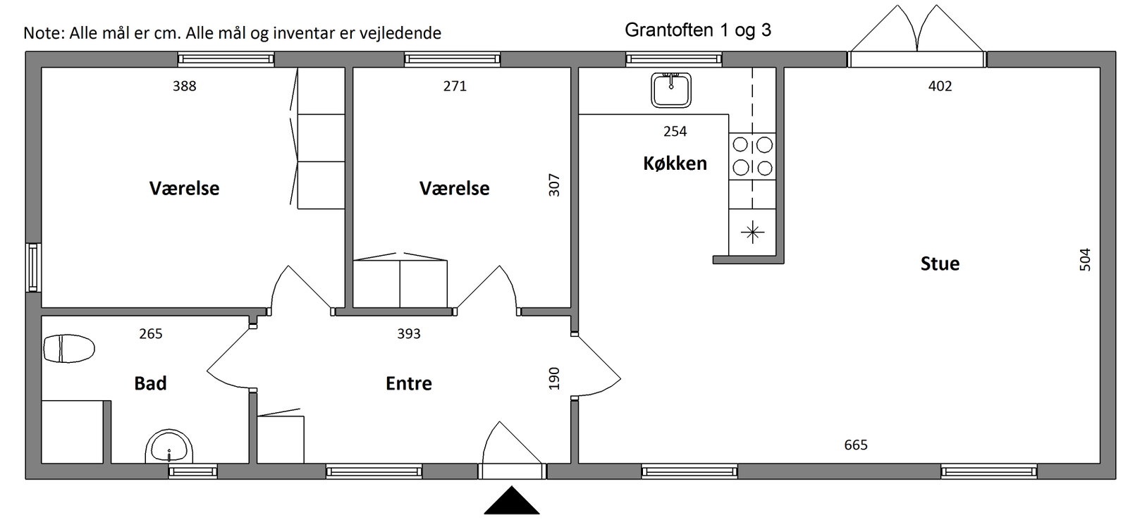 Visual presentation of the listing