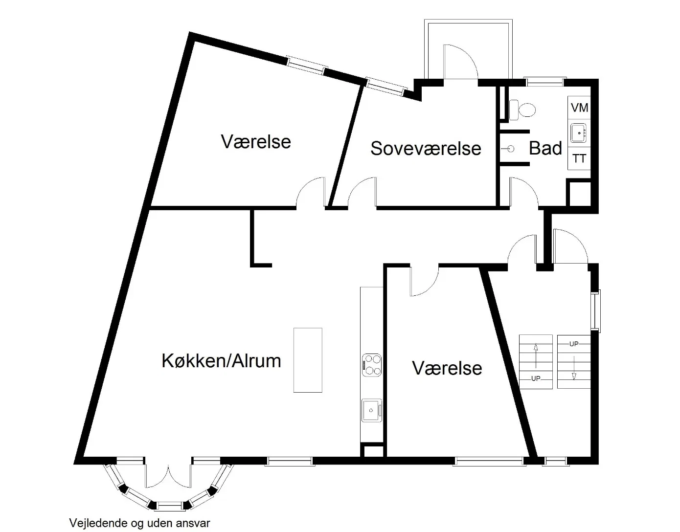 4-værelses lejlighed på 139 m² til leje i Vesterbro – Niels Brocks Gade, 4. sal – billede 22