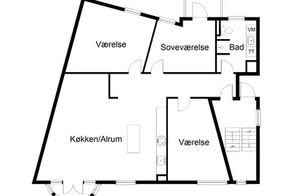 4-værelses lejlighed på 139 m² til leje i Vesterbro – Niels Brocks Gade, 4. sal – billede 22