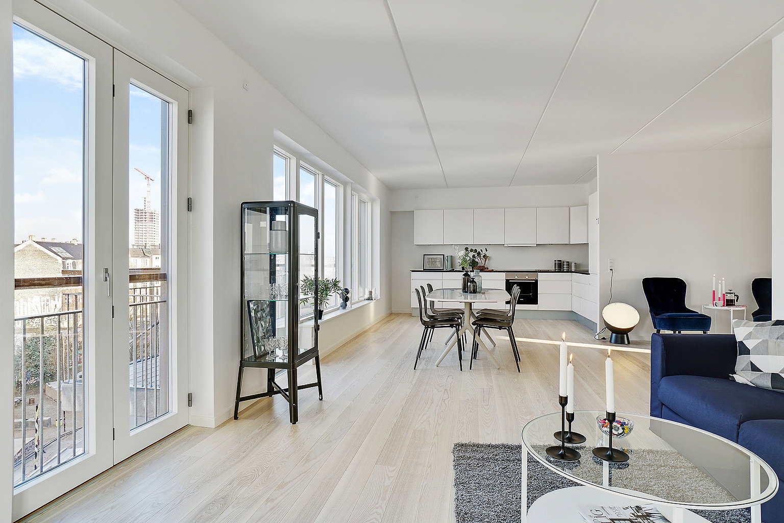 apartment Renoveret 93 m² lejlighed i København N