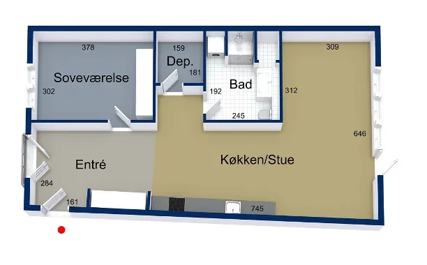 Visual presentation of the listing