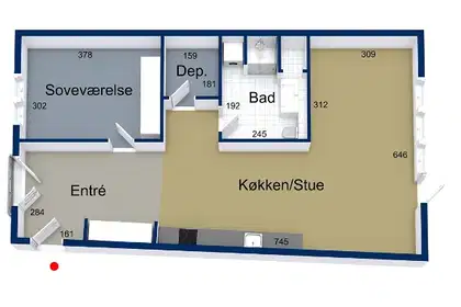 Visual presentation of the listing