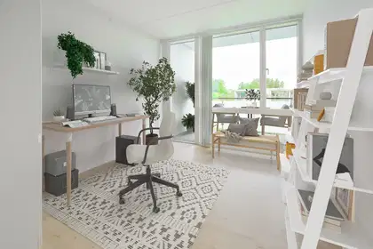 Delevenlig 3-værelses med stor altan og tæt på Aarhus C – billede 9