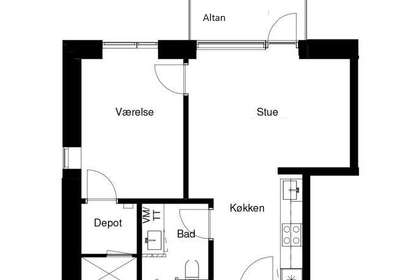 2-værelses lejlighed på 56 m² til leje i Risskov – Borresøvej, 2. sal – billede 14