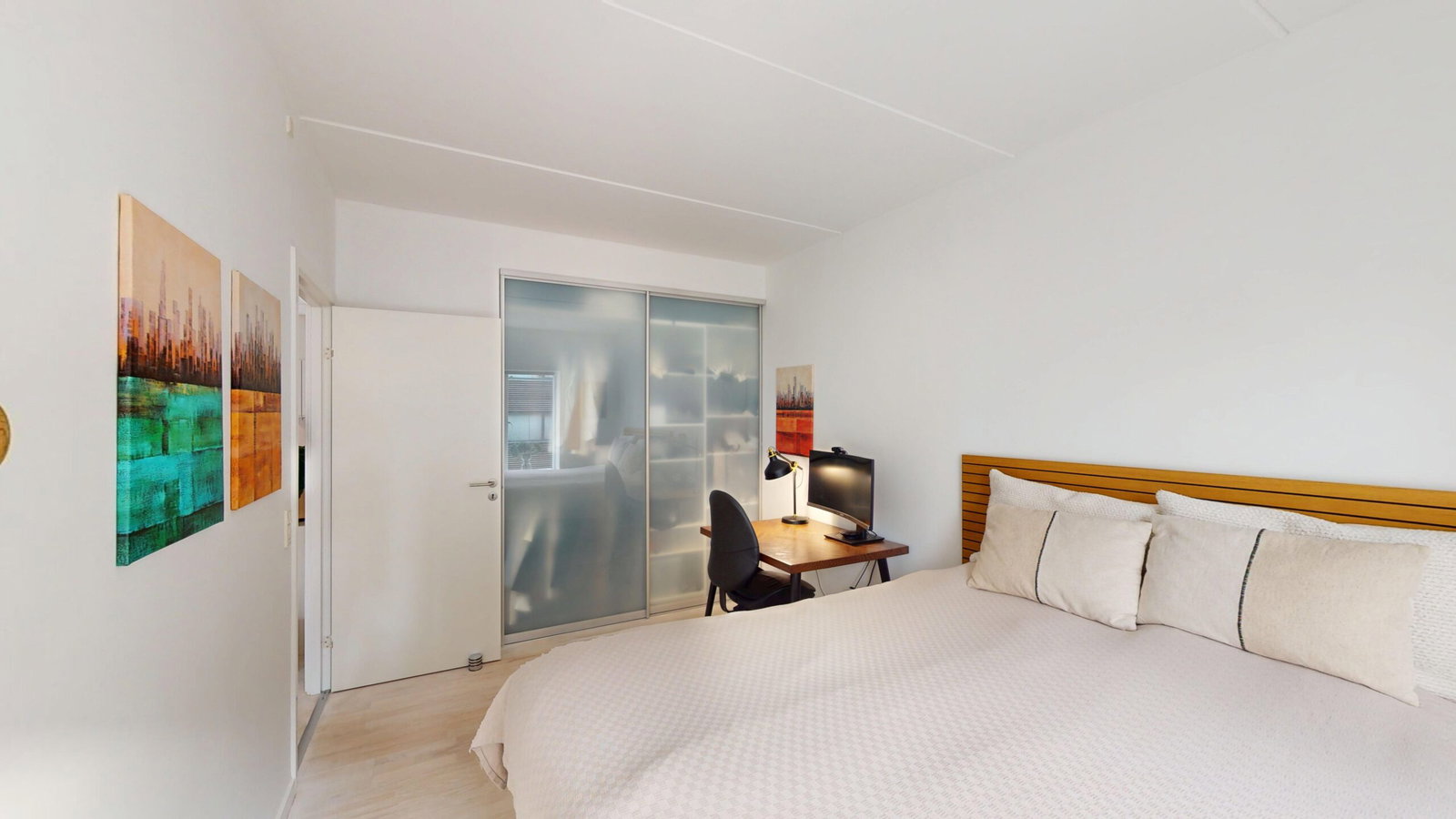 Lys og moderne 86 m² lejlighed med altan på Frederiksberg