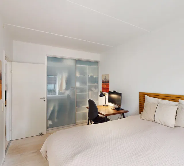 Lys og moderne 86 m² lejlighed med altan på Frederiksberg