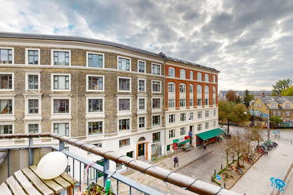 87 m² lejlighed med altan og stort køkken i København K – billede 12