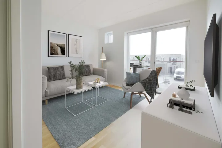 Rummelig 3-værelses lejlighed med altan nær Aarhus C – billede 5