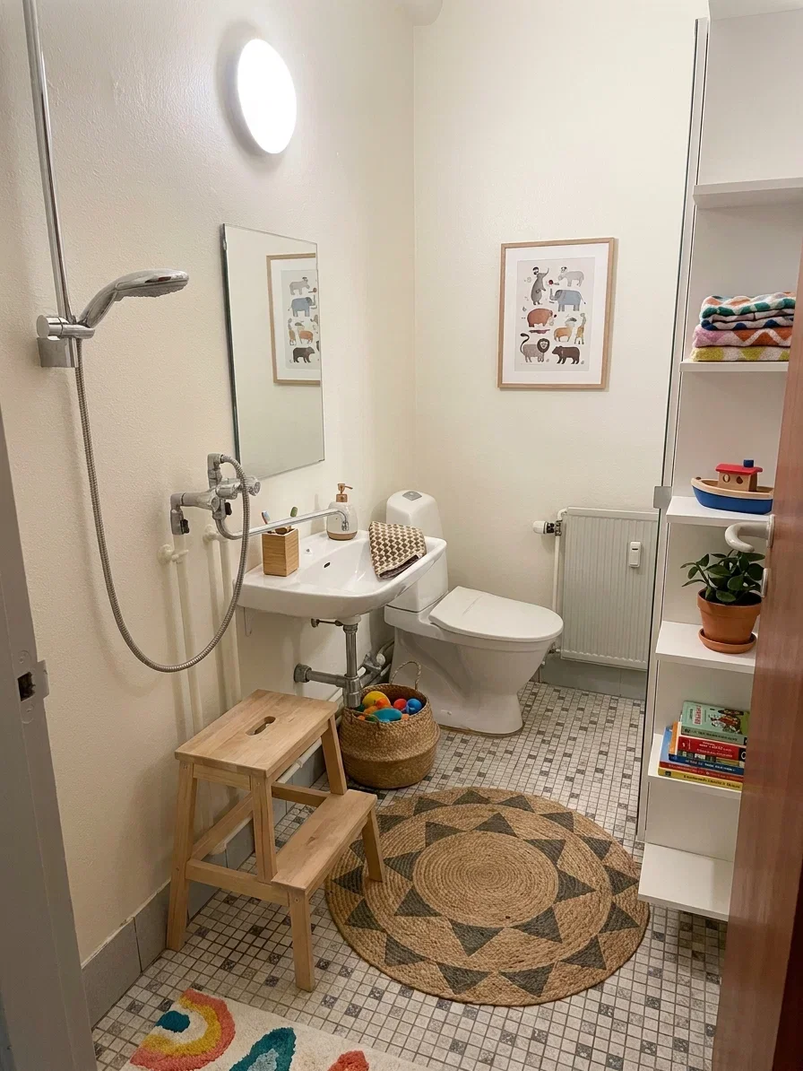Bright 2-room apartment with balcony, parking and EV charger – close to shops, bus and sports – photo 12