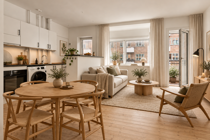 Bright 2-room apartment with balcony in Østerbro – photo 1