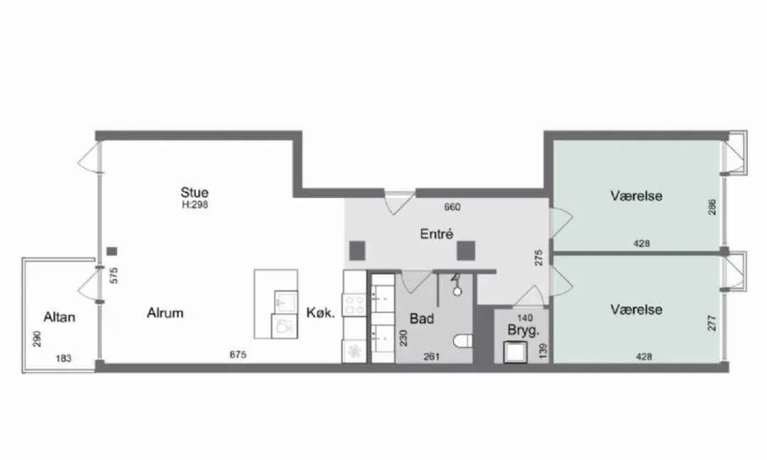 INGEN BINDINGSPERIODE - Dejlig 3-værelses lejebolig i A-huset med altan – billede 18