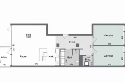 INGEN BINDINGSPERIODE - Dejlig 3-værelses lejebolig i A-huset med altan – billede 18