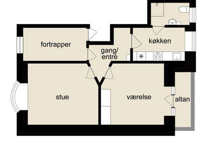 2-room apartment with balcony in the heart of Aalborg! – photo 14
