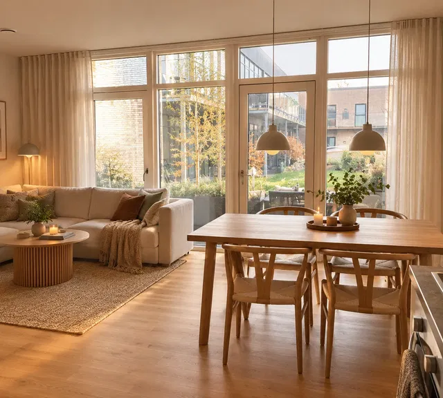 Lys og moderne 2-værelses med flot køkken og bad