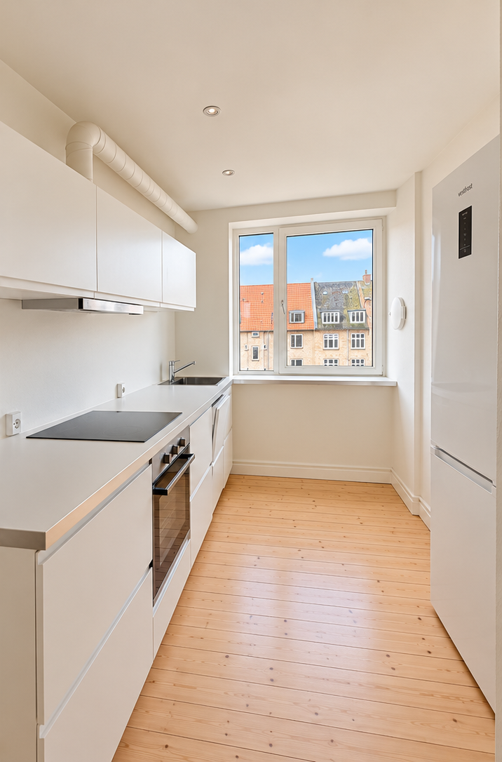 Central 2-room apartment with fjord view in Vestbyen