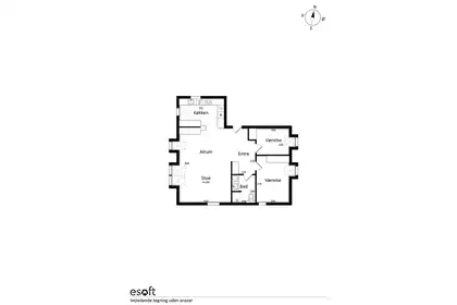 Bright and modern 3-room, 90 m² with a stylish kitchen, skylights and attractive shared facilities – photo 12