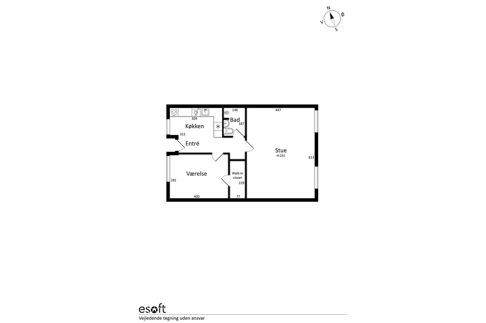 Really nice apartment with a lovely kitchen and bathroom – photo 12