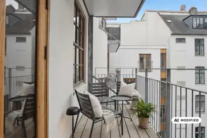 Eksklusiv 3-værelses lejebolig med historisk charme i hjertet af København – billede 4
