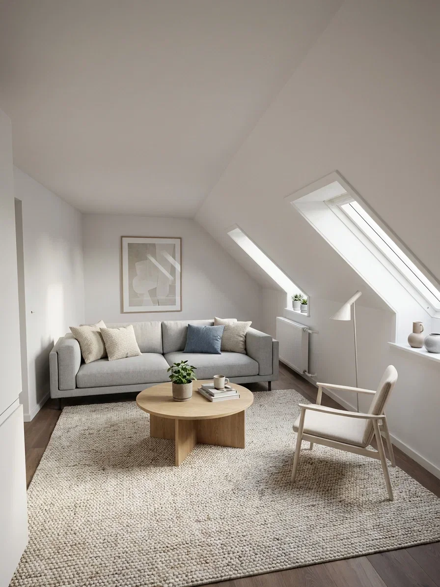 Bright 3-room apartment of 64 m² with skylights, new modern kitchen and parking – pets allowed by agreement – photo 2