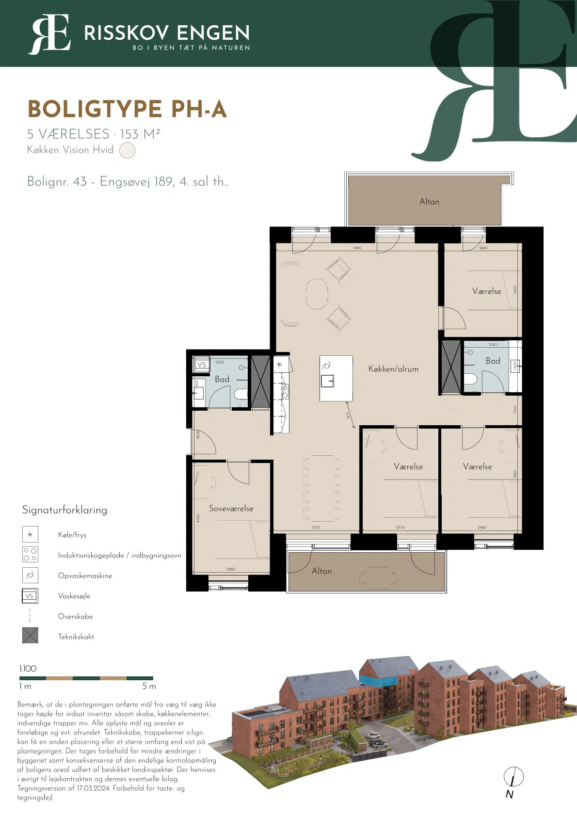 5-værelses lejlighed på 153 m² til leje i Risskov – Engsøvej, 4. sal – billede 12