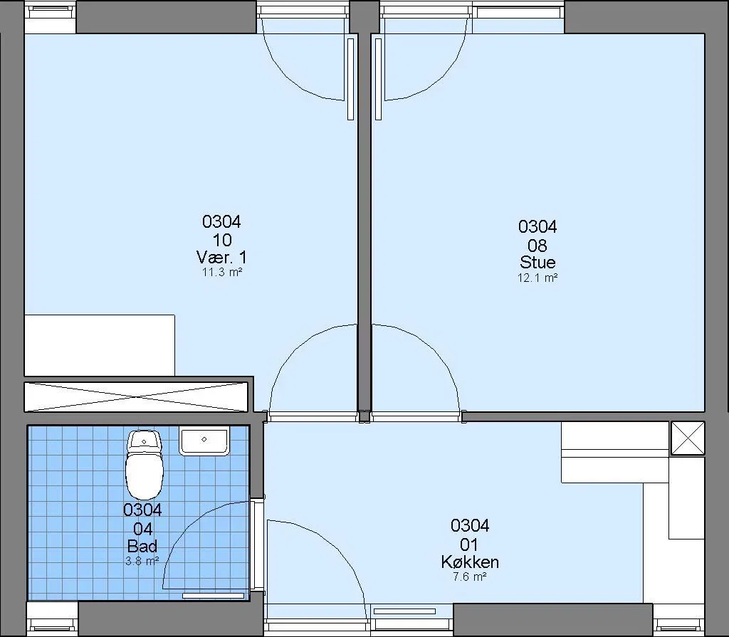 2-room student apartment in Aalborg Øst – photo 2