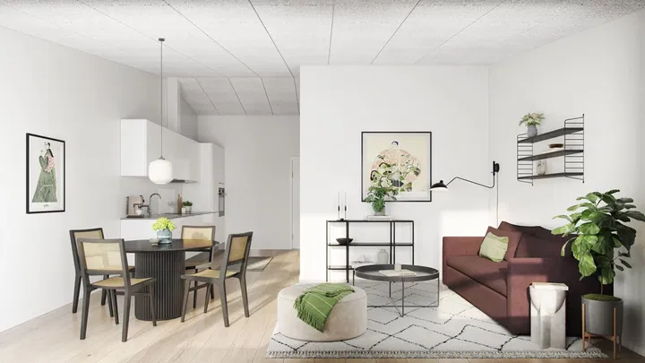 2-værelses rækkehus på 67 m² til leje i Støvring – Haren – billede 1