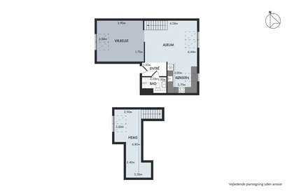 Bright 2-room apartment with character in Vestbyen – photo 14