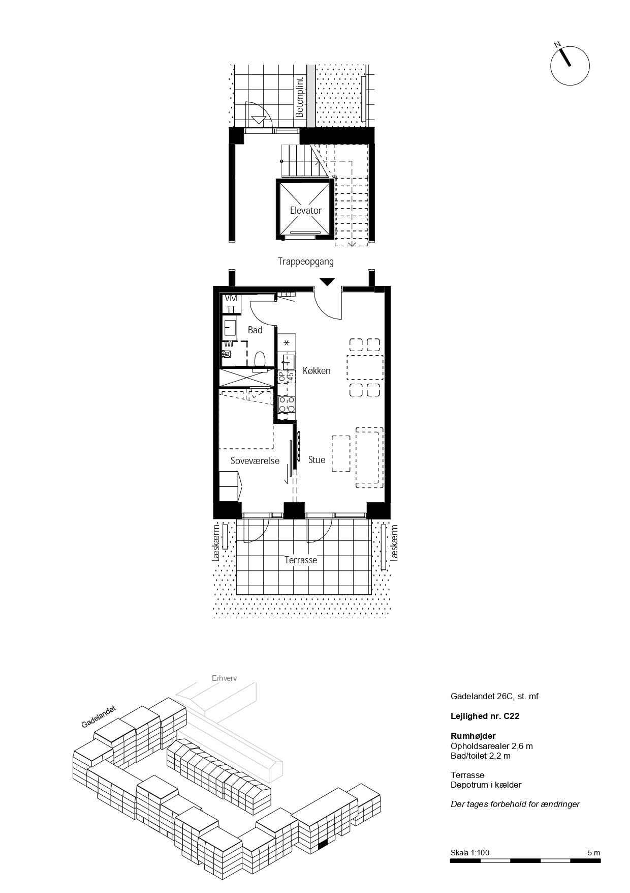 Cozy 2-room apartment with terrace – photo 8