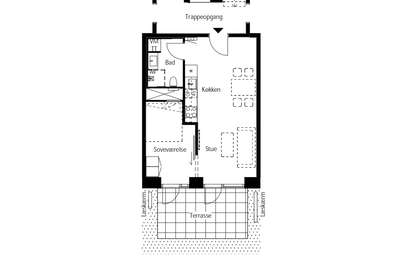Cozy 2-room apartment with terrace – photo 8