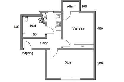 Central 2-room apartments in a well-kept building in Aalborg – photo 18
