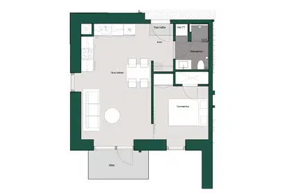 Here is your chance to rent a lovely 2-room apartment in Oasen with a balcony – photo 11