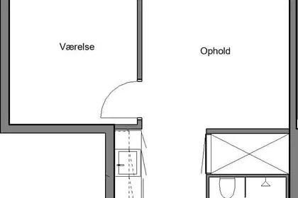 2-værelses lejlighed på 53 m² til leje i Aarhus N – Møllevangs Allé, stuen – billede 11