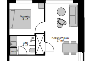 2-værelses lejlighed på 61 m² til leje i Aalborg – Godsbanen – billede 27