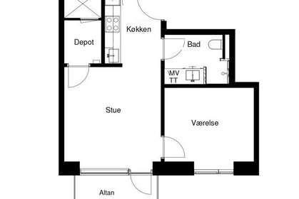 2-værelses lejlighed på 55 m² til leje i Risskov – Borresøvej, 2. sal – billede 16