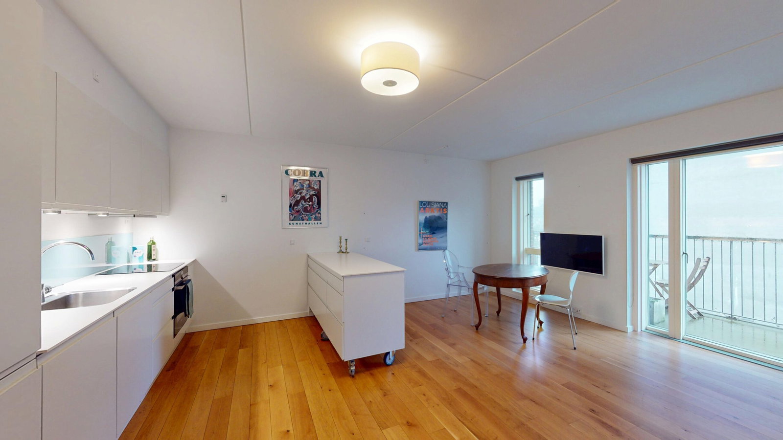 73 m² moderne lejlighed med altan i Nordhavn – billede 3